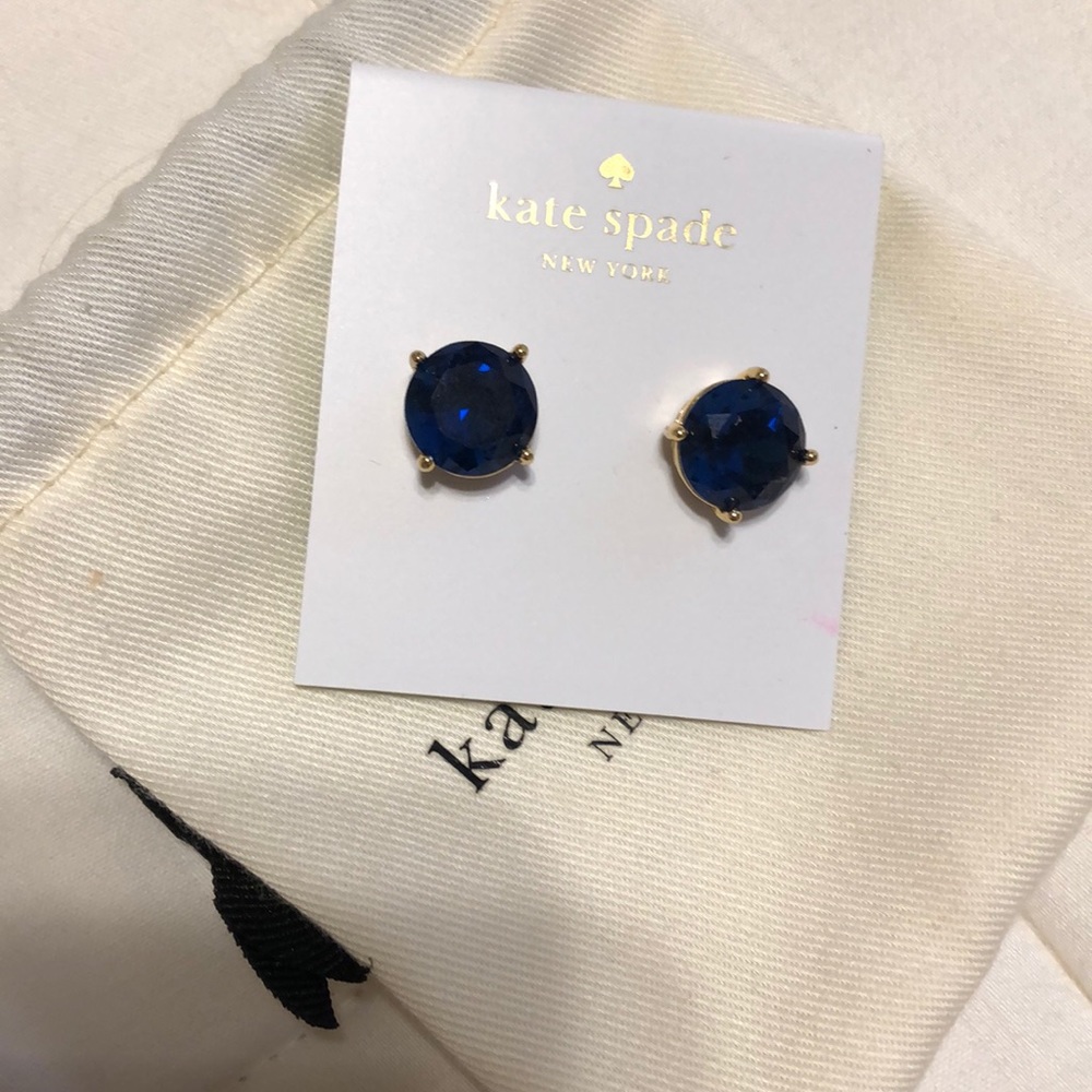 Oceanic blue Kate Spade studs